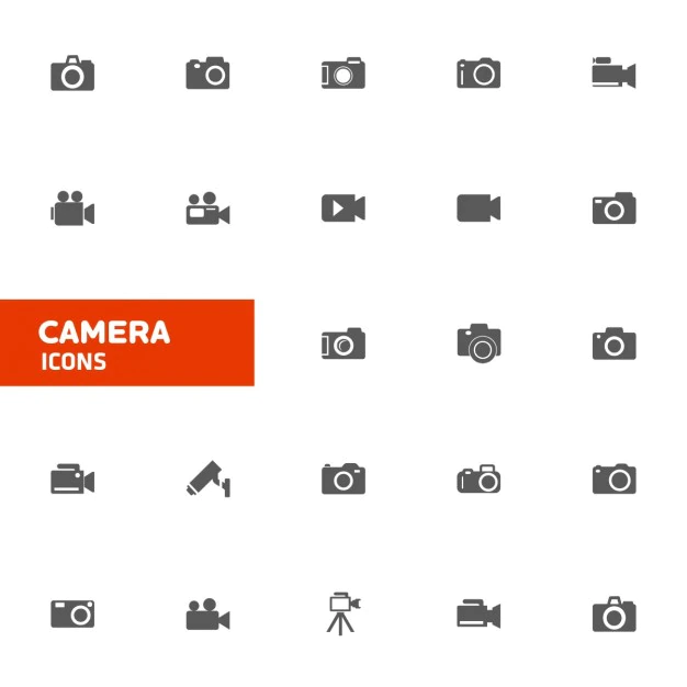 Free Vector | Camera icon collection