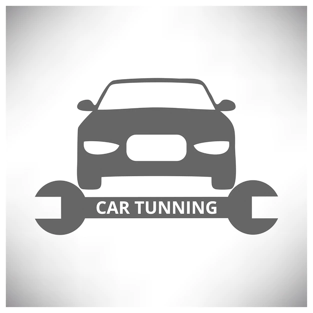 Free Vector | Car tuning logo template