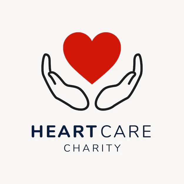 Free Vector | Charity logo template, no-profit branding design vector