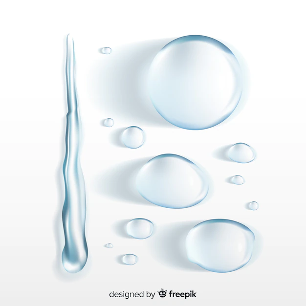 Free Vector | Collection of realistic water drops
