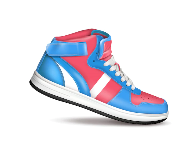 Free Vector | Color sport sneaker