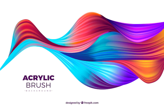 Free Vector | Colorful abstract waves background