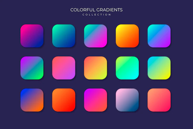 Free Vector | Colorful gradient collection