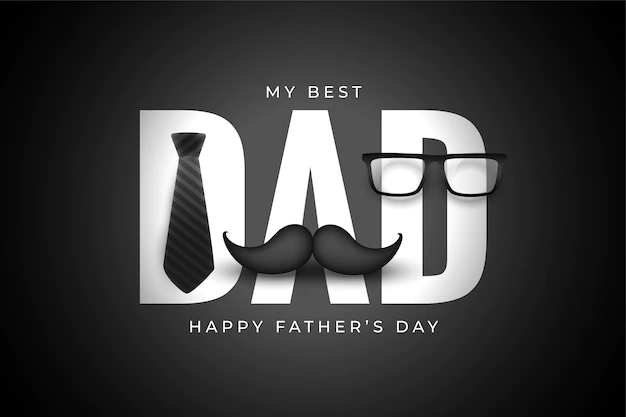 Free Vector | Create happy fathers day design card