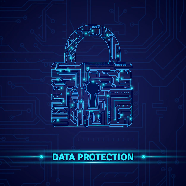 Free Vector | Data protection concept