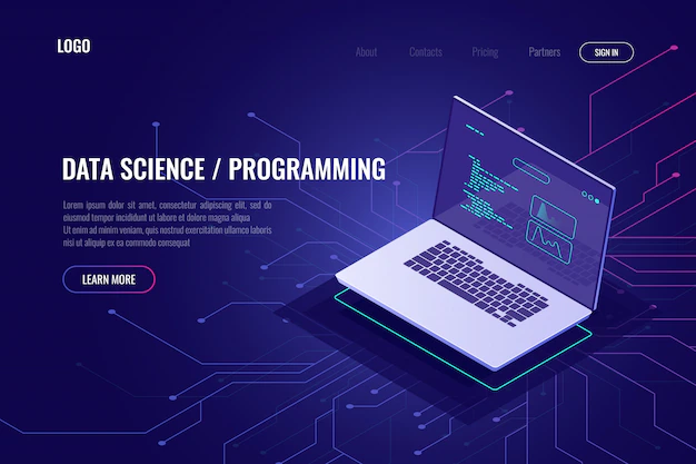 Free Vector | Data science and programming