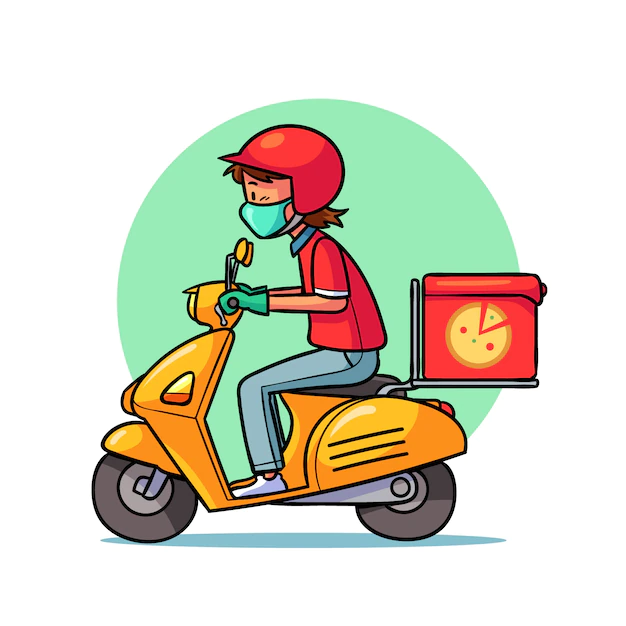 Free Vector | Delivery service illustrated