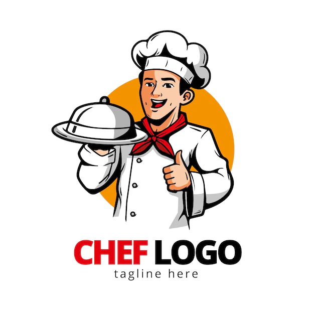 Free Vector | Detailed chef logo template