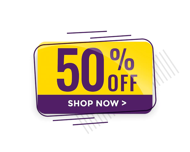 Free Vector | Discount sale and price tag design