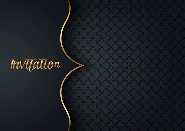 Free Vector | Elegant invitation background