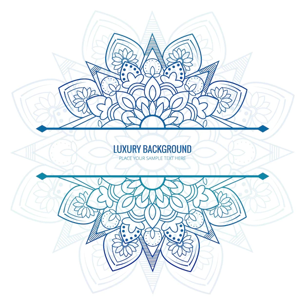 Free Vector | Elegant mandala background