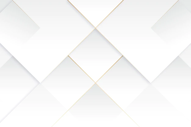 Free Vector | Elegant white wallpaper with golden details