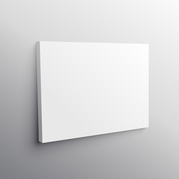 Free Vector | Empty canvas mockup