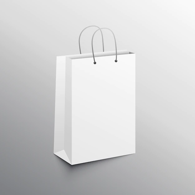 Free Vector | Empty shopping bag mockup