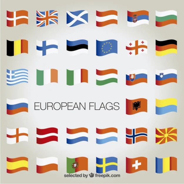 Free Vector | European flags collection