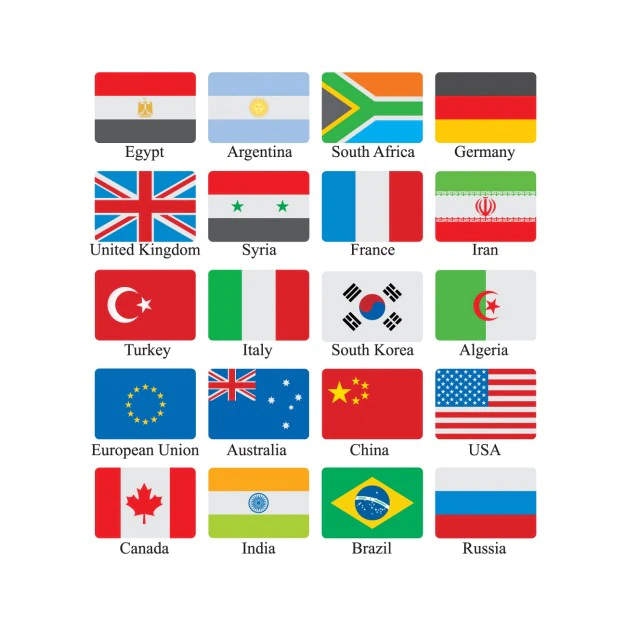 Free Vector | Flag icon set