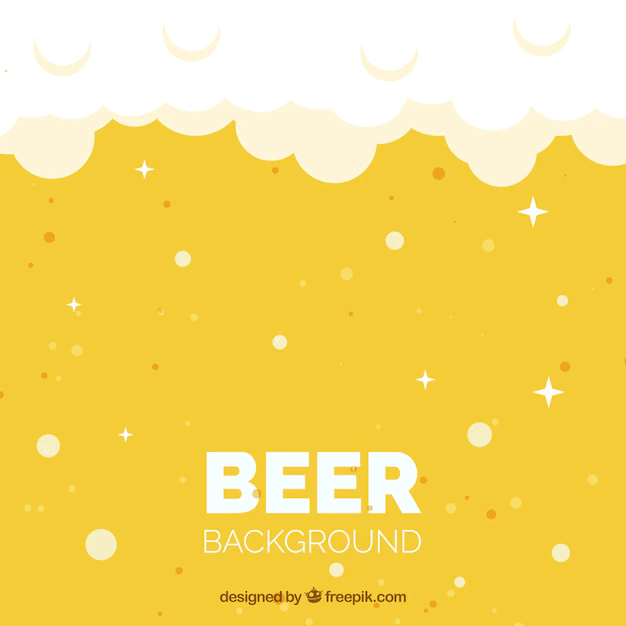 Free Vector | Flat beer background