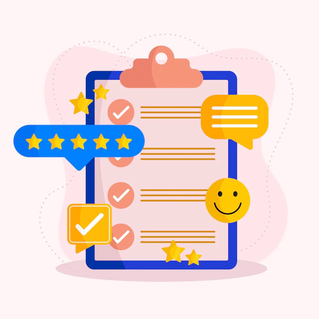 Free Vector | Flat feedback concept illustrated