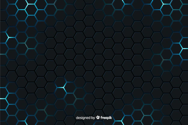 Free Vector | Futuristic honeycomb background