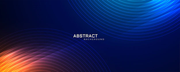 Free Vector | Futuristic technology lines background with light effect