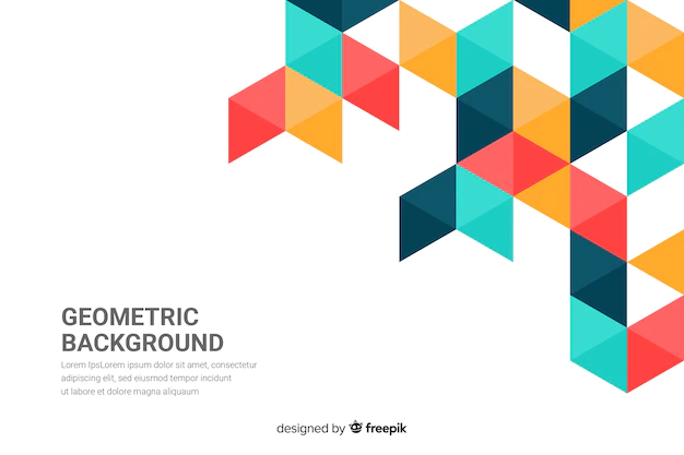 Free Vector | Geometric background