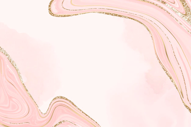 Free Vector | Gold and pink fluid patterned background