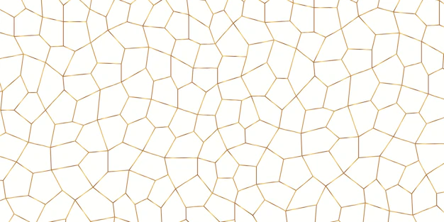 Free Vector | Gold voronoi texture background