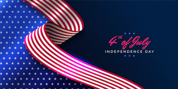 Free Vector | Gradient 4th of july banner celebration