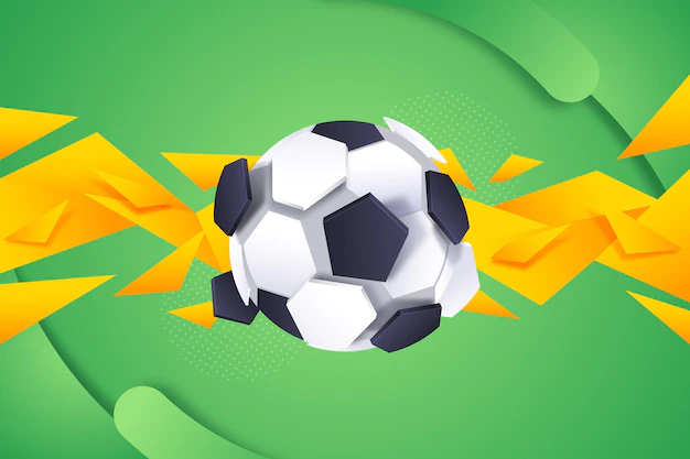 Free Vector | Gradient abstract football background