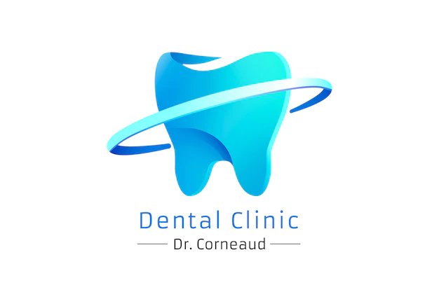 Free Vector | Gradient modern logo of a dental clinic,