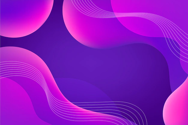 Free Vector | Gradient wavy purple background