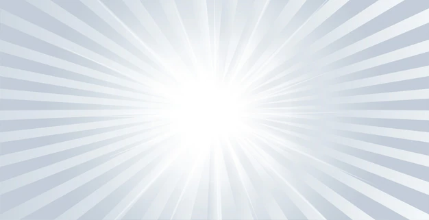 Free Vector | Gray glow shiny banner with rays bursting out