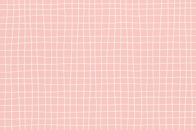 Free Vector | Grid background vector in pink color