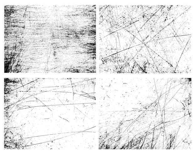 Free Vector | Grunge textures collection