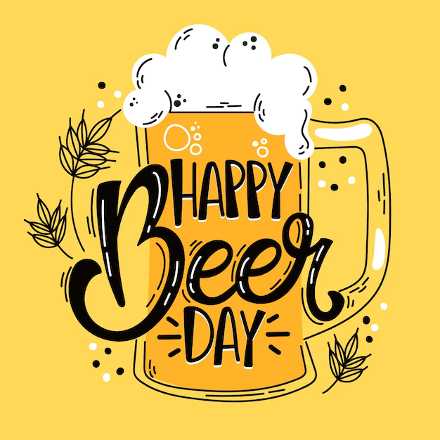 Free Vector | Hand drawn design international beer day