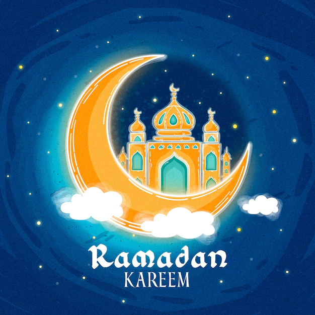 Free Vector | Hand drawn ramadan kareem illustration