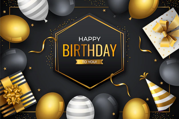 Free Vector | Happy birthday design background