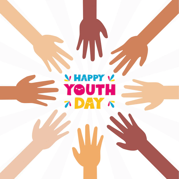 Free Vector | Happy youth day