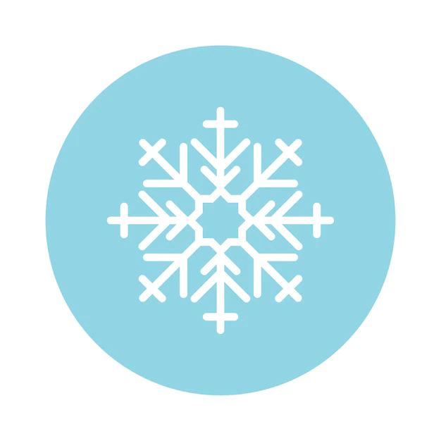 Free Vector | Illustration of a cute snowflake