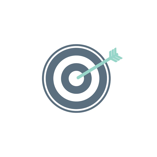 Free Vector | Illustration of business target icon