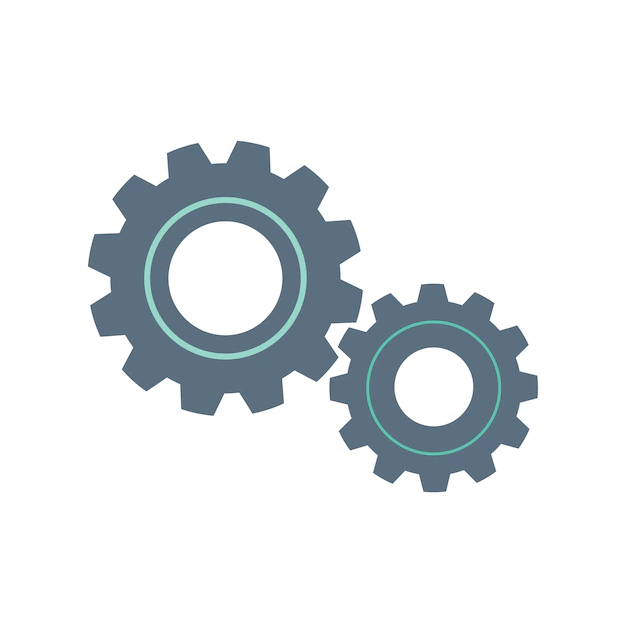 Free Vector | Illustration of gear doodle icon