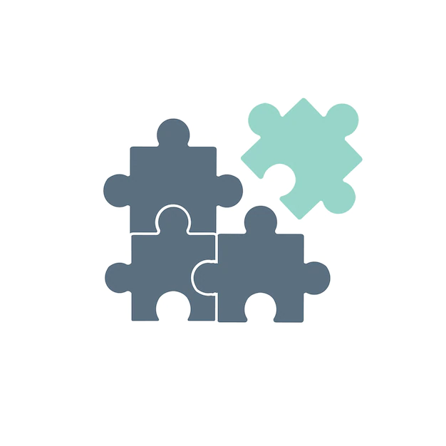 Free Vector | Illustration of jigsaw icon