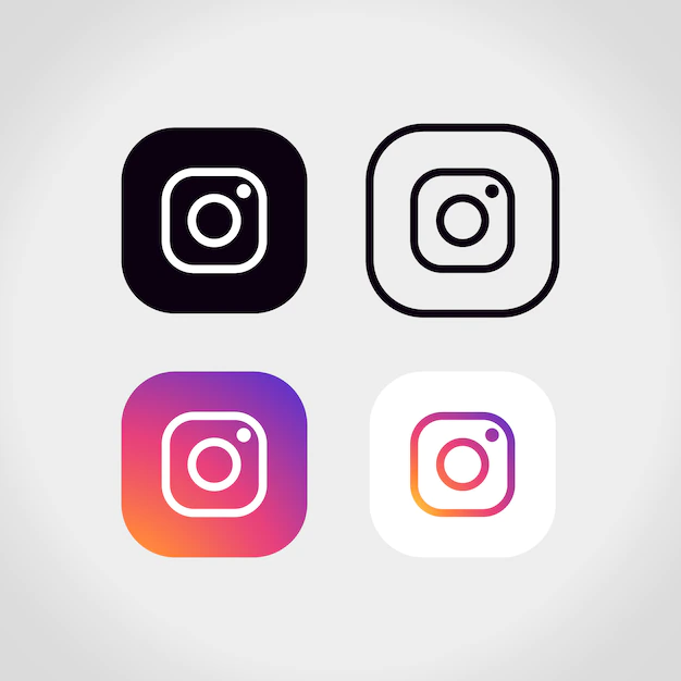 Free Vector | Instagram logo collection