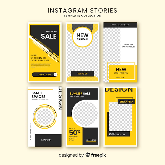 Free Vector | Instagram stories template
