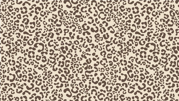 Free Vector | Leopard print pattern