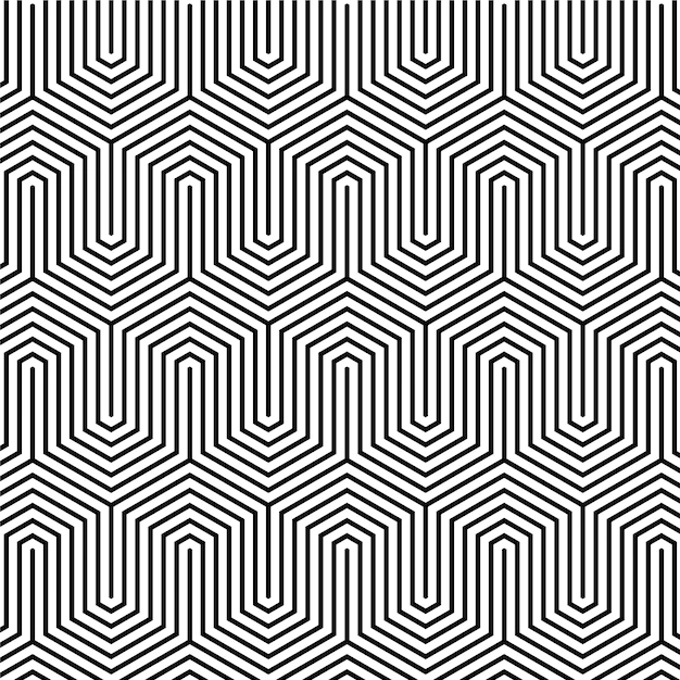 Free Vector | Linear flat design abstract lines pattern