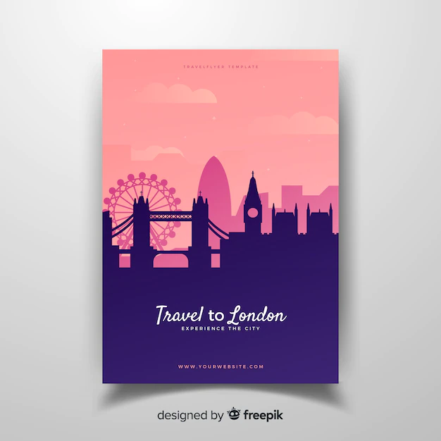 Free Vector | London flyer