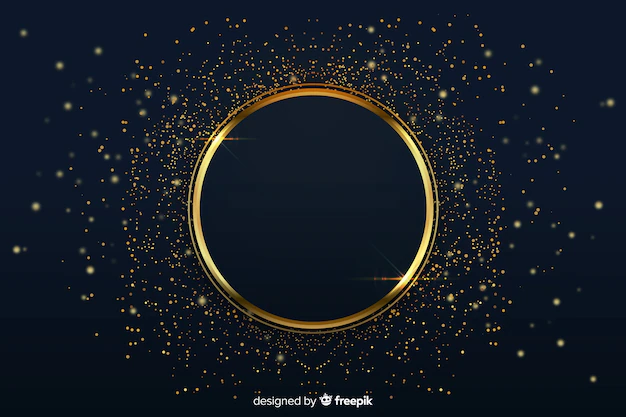 Free Vector | Luxurious background with golden ring