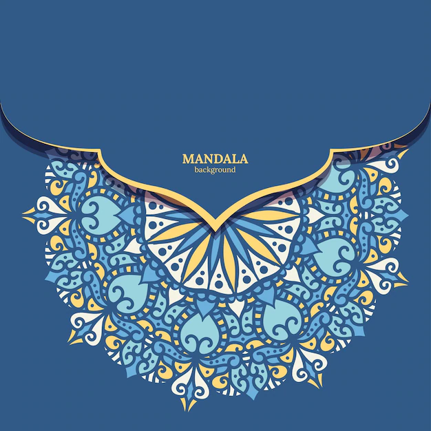 Free Vector | Luxury ornamental colorful mandala design background
