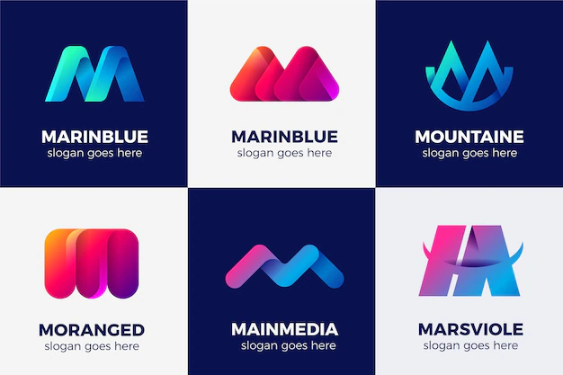 Free Vector | M logo collection